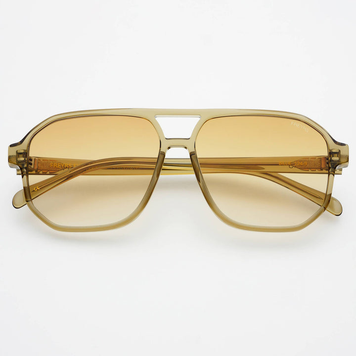 Billie ( NEW ) Unisex Aviator Sunglasses : Olive
