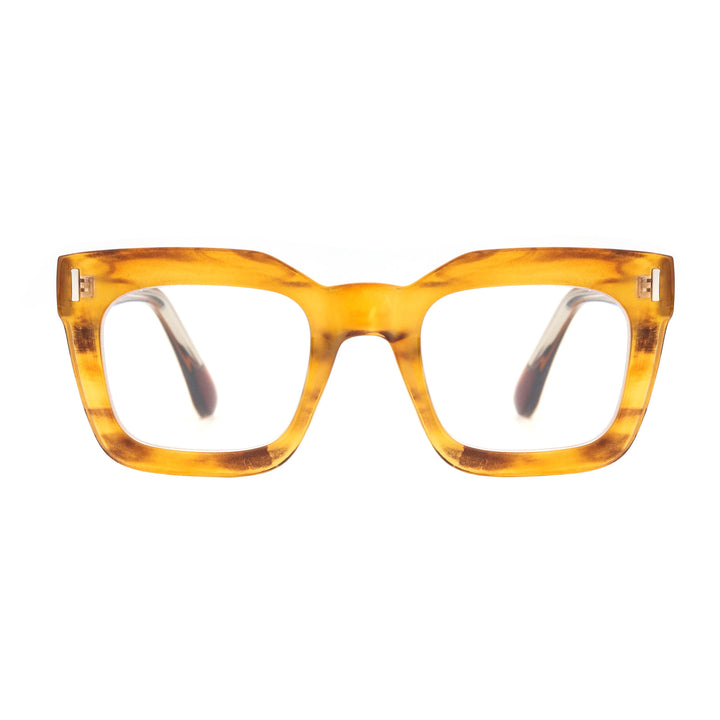 RAZ GLASSES | Smokey Caramel | Blue Light: 1.50