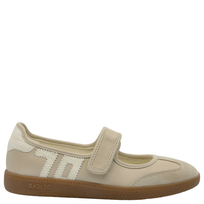 Back 70 AYA in BEIGE MILK Sneakerina