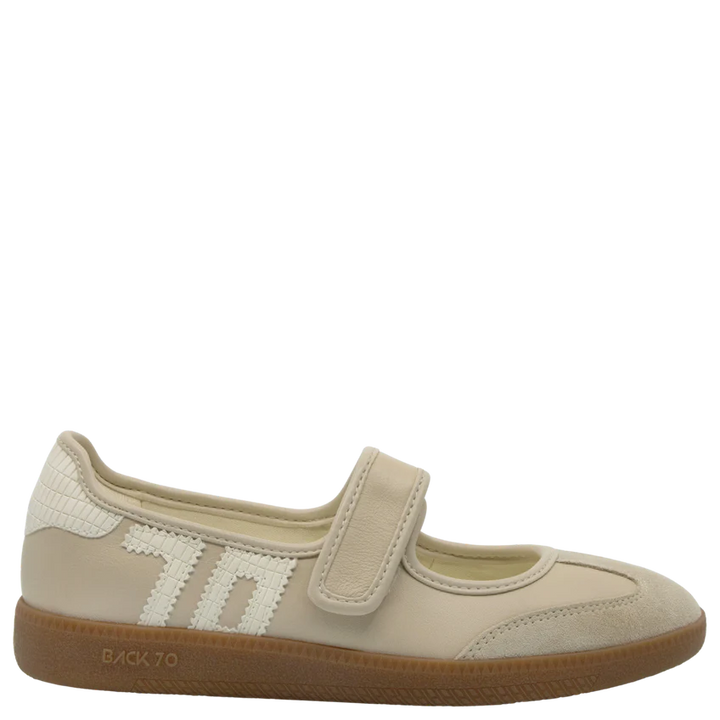 Back 70 AYA in BEIGE MILK Sneakerina