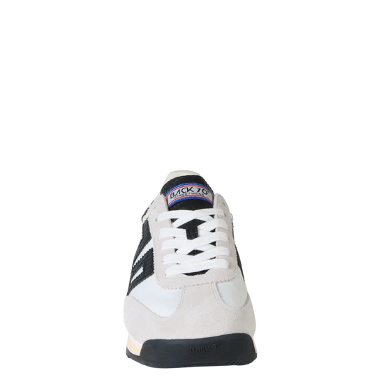Back 70 Barkley Jogger Sneakers in White Black