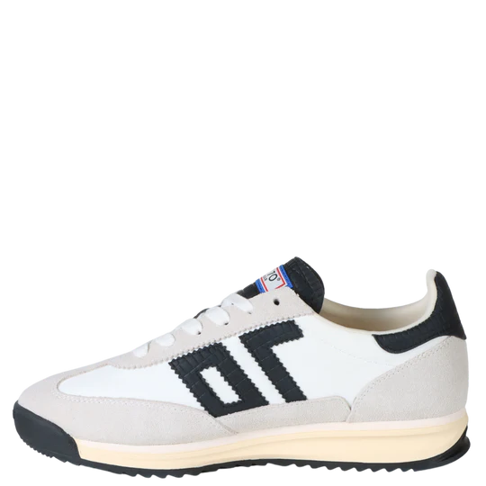 Back 70 Barkley Jogger Sneakers in White Black