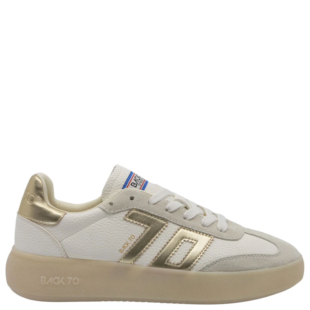 Back 70 BROOKLYN L26 in METALLIC GOLD Sneakers