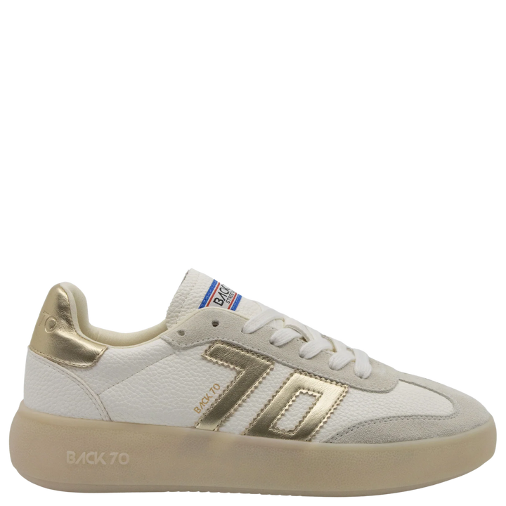 Back 70 BROOKLYN L26 in METALLIC GOLD Sneakers