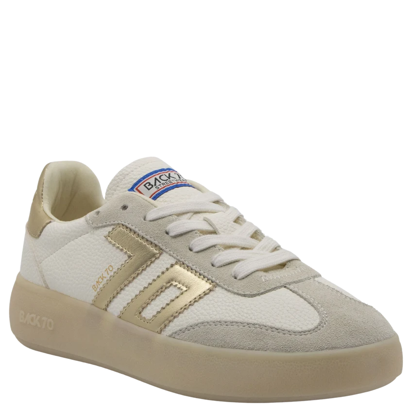 Back 70 BROOKLYN L26 in METALLIC GOLD Sneakers