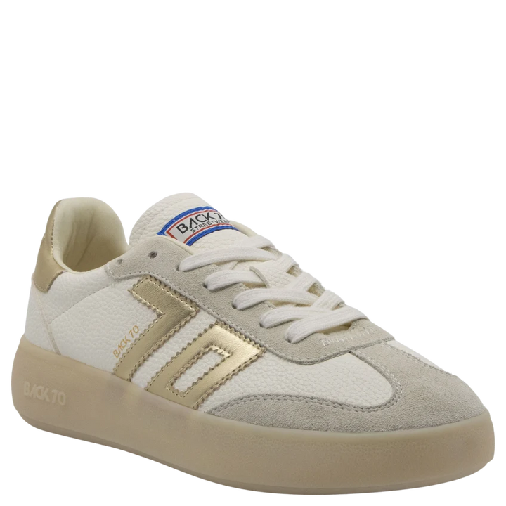 Back 70 BROOKLYN L26 in METALLIC GOLD Sneakers