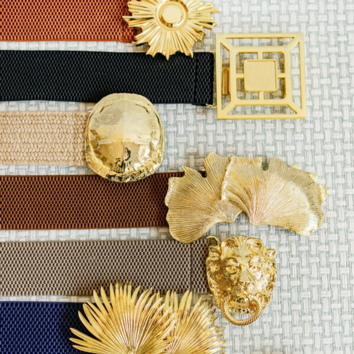 Pheasant Interchangeable Belt Buckle w/ Gold Finish