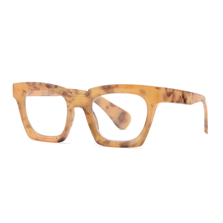 DECCO GLASSES | Light Tortoise | Blue Light Blocking: 1.25