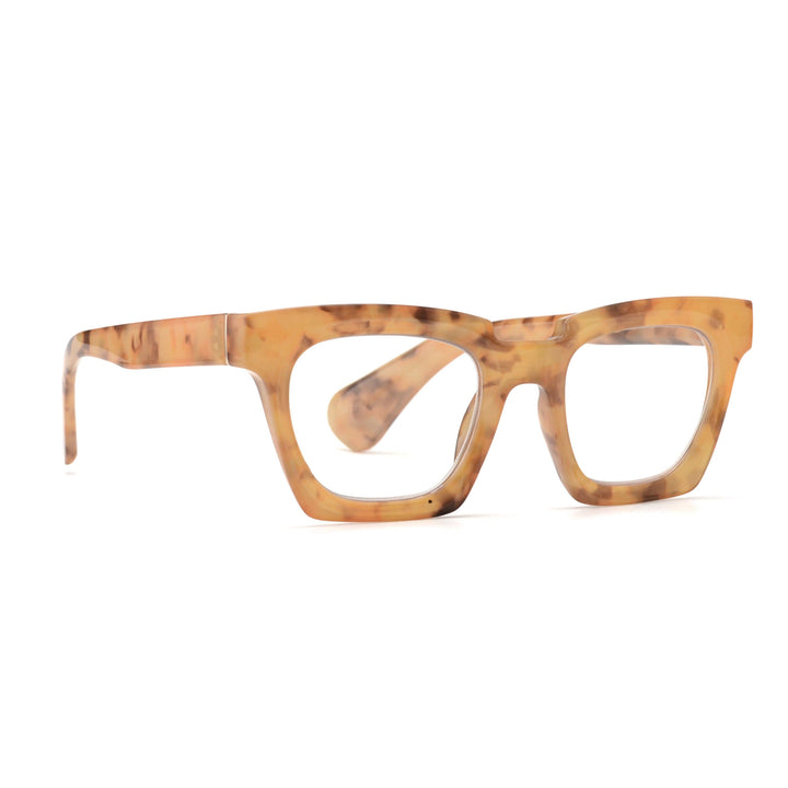 DECCO GLASSES | Light Tortoise | Blue Light Blocking: 1.25