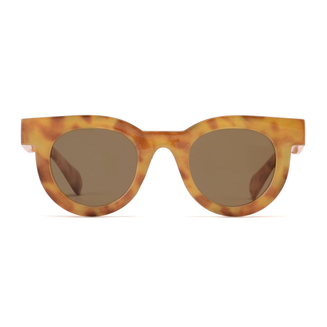 MILO GLASSES | Amber Tortoise | Brown Lens | Polarized Sunglasses