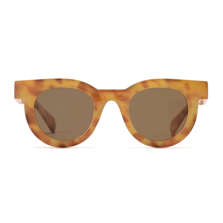 MILO GLASSES | Amber Tortoise | Brown Lens | Polarized Sunglasses
