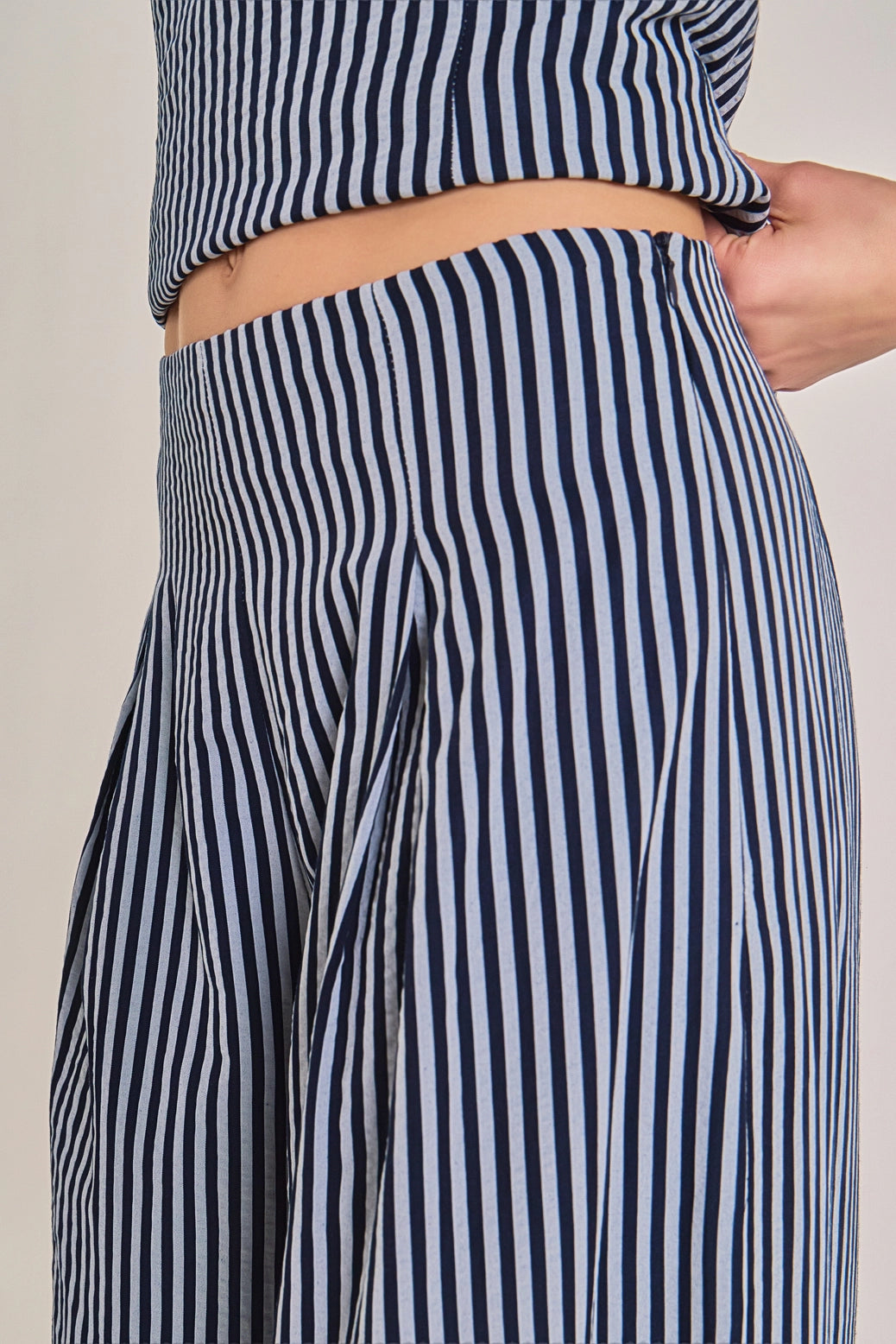 Midtown Striped Pant Set