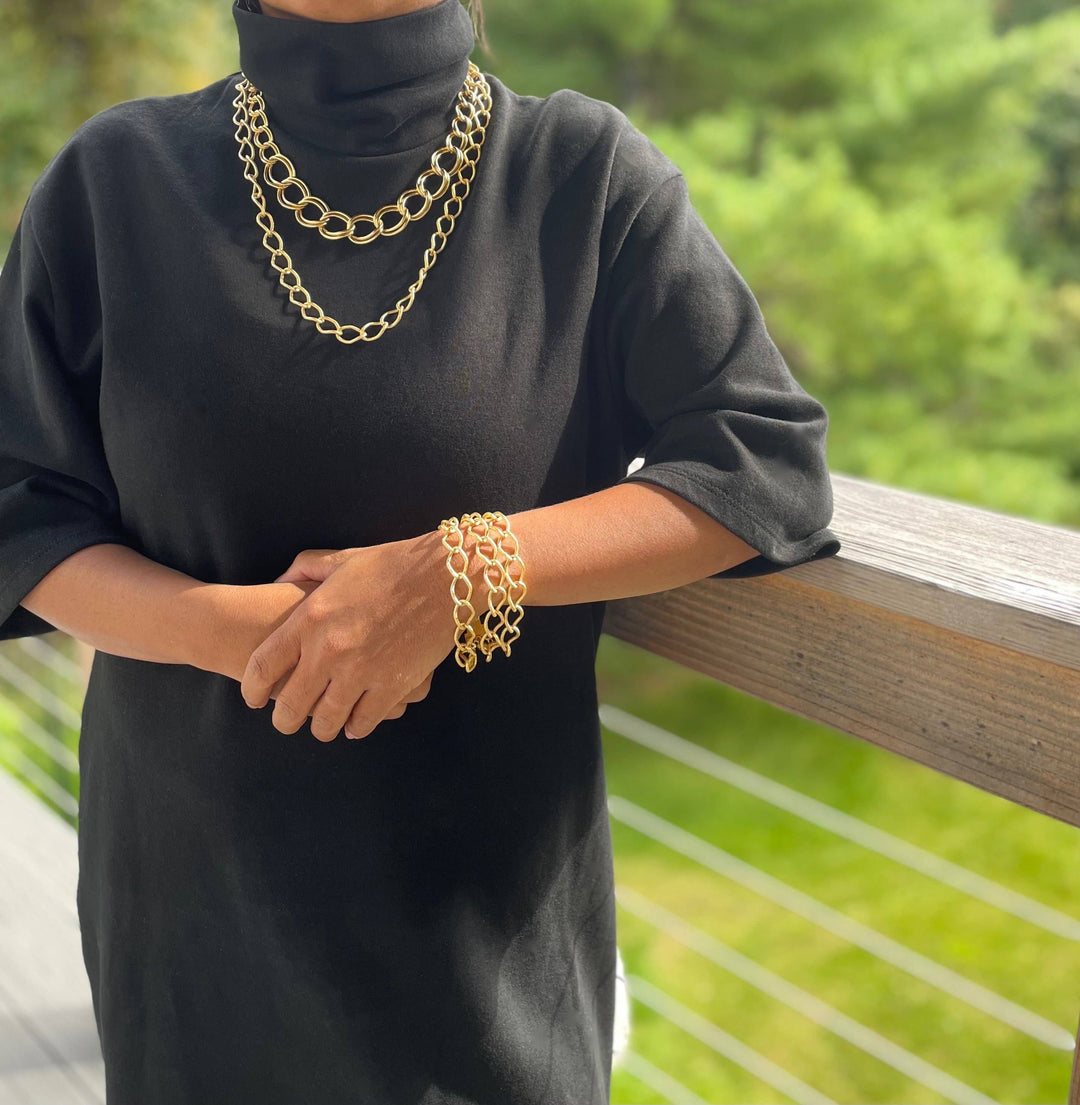  Gold Chain Bracelet