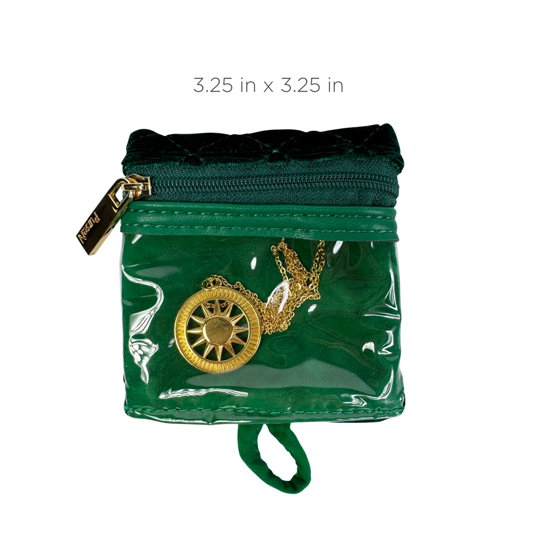 Getaway Jewelry Case - Emerald Velvet