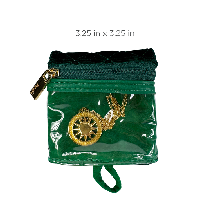 Getaway Jewelry Case - Emerald Velvet