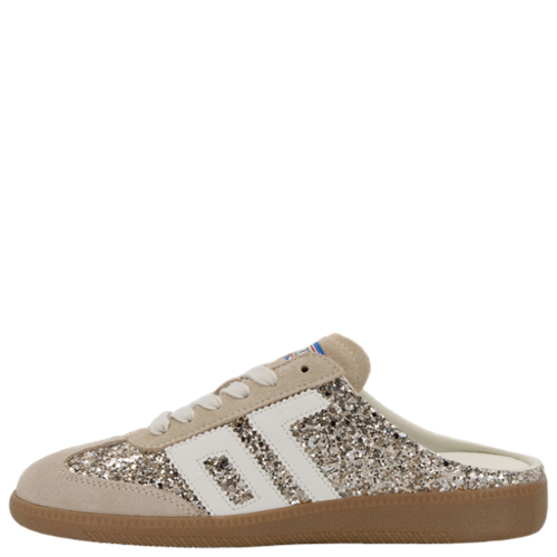 Back 70 Easter Sneaker in Glitter Gold