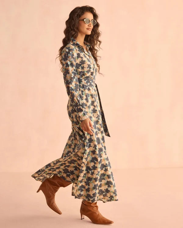 Emma Maxi Dress in Inkwell