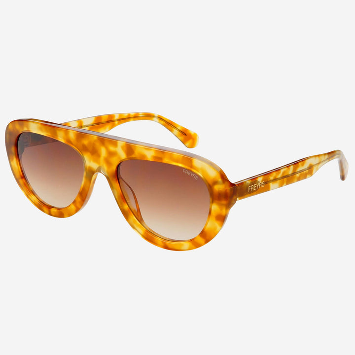 Jetsetter Sunglasses: Honey Tortoise