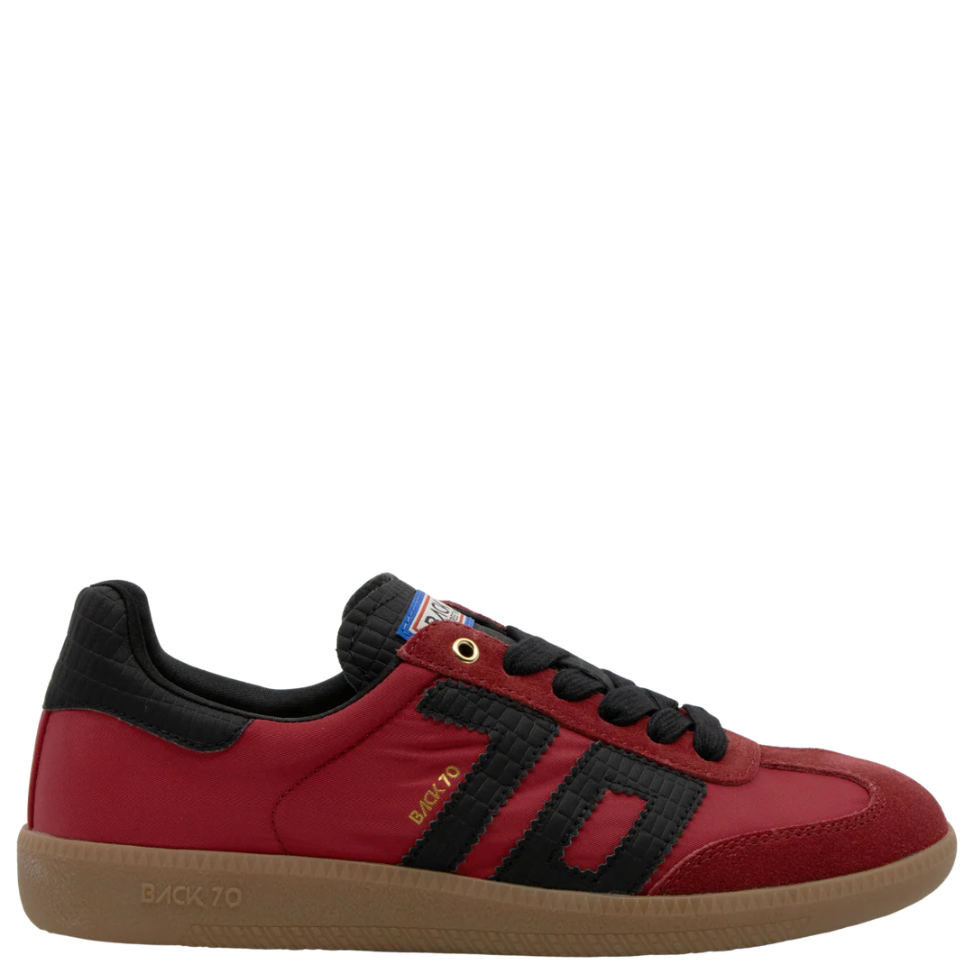 Ghost in Red Black Sneakers - BACK 70