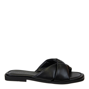 Goa In Black Flat Sandal