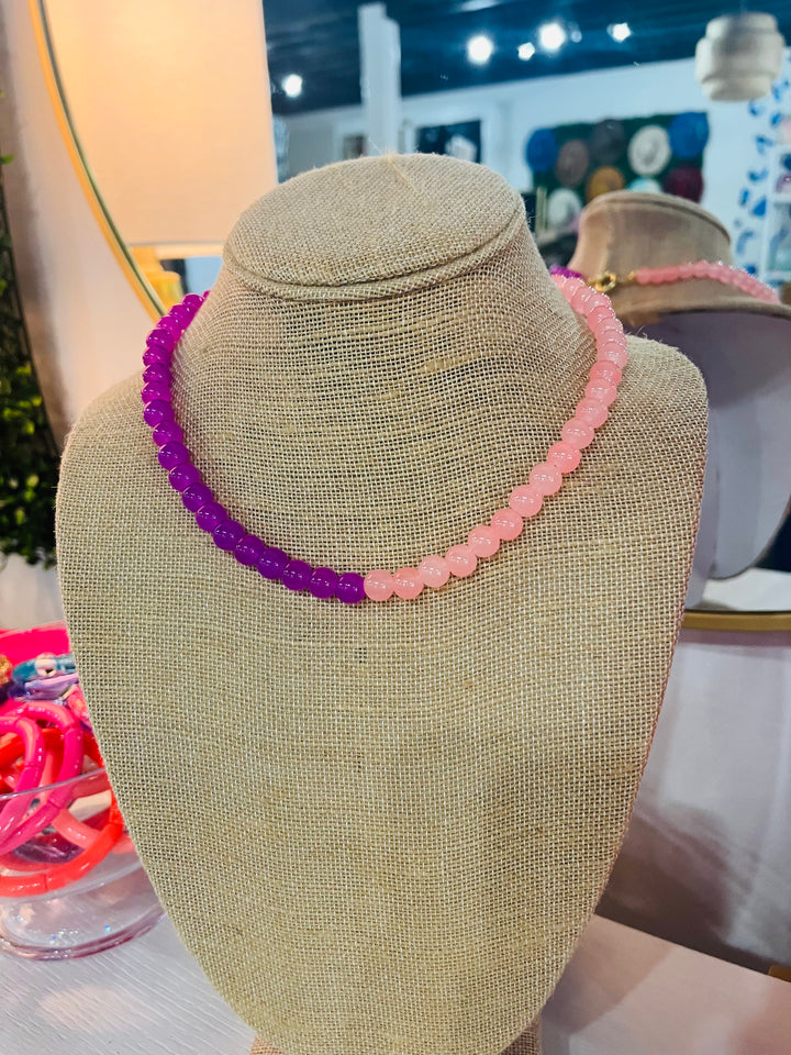 Molly Necklace - 2 tone