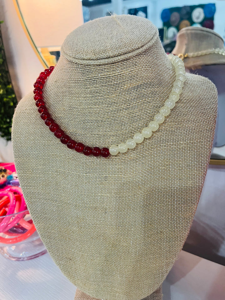 Molly Necklace - 2 tone