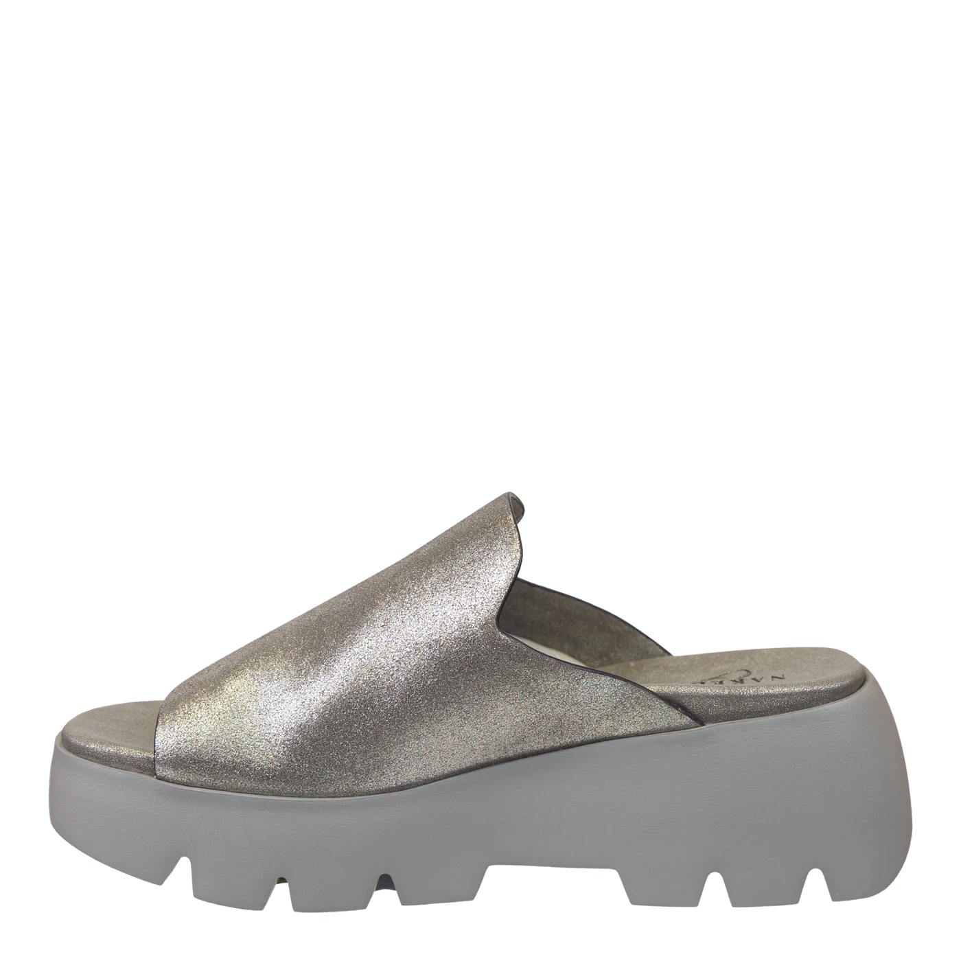 Drift in Silver Platform Sandle