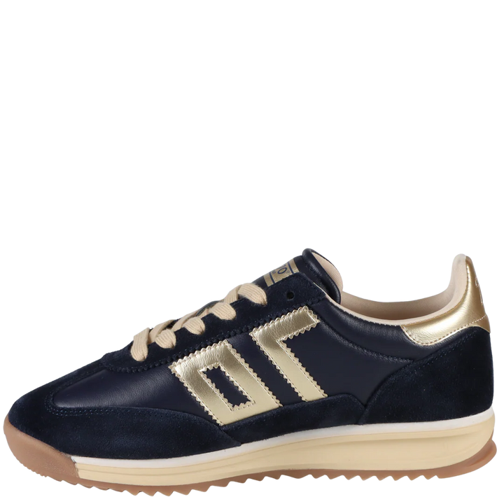Back 70 Jogger Sneaker in Navy Gold