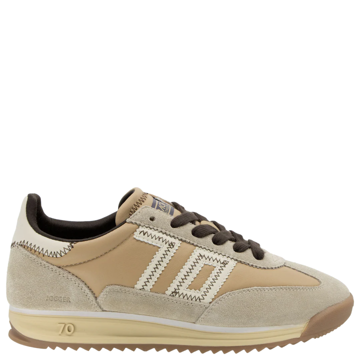 Back 70 Jogger Z Sneakers in Beige Milk Coffee