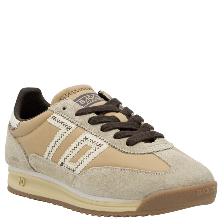 Back 70 Jogger Z Sneakers in Beige Milk Coffee