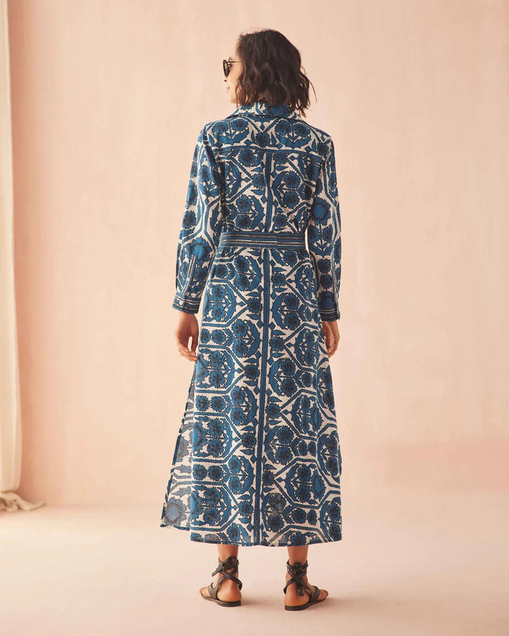 Palma Maxi in Santorini Print