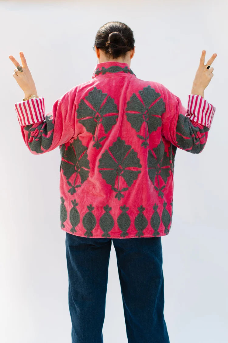 Pepper Crew Jacket in Ringo