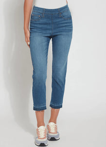 Toothpick Crop Denim