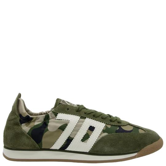 Back 70 Rocket Sneakers in Camo Olive