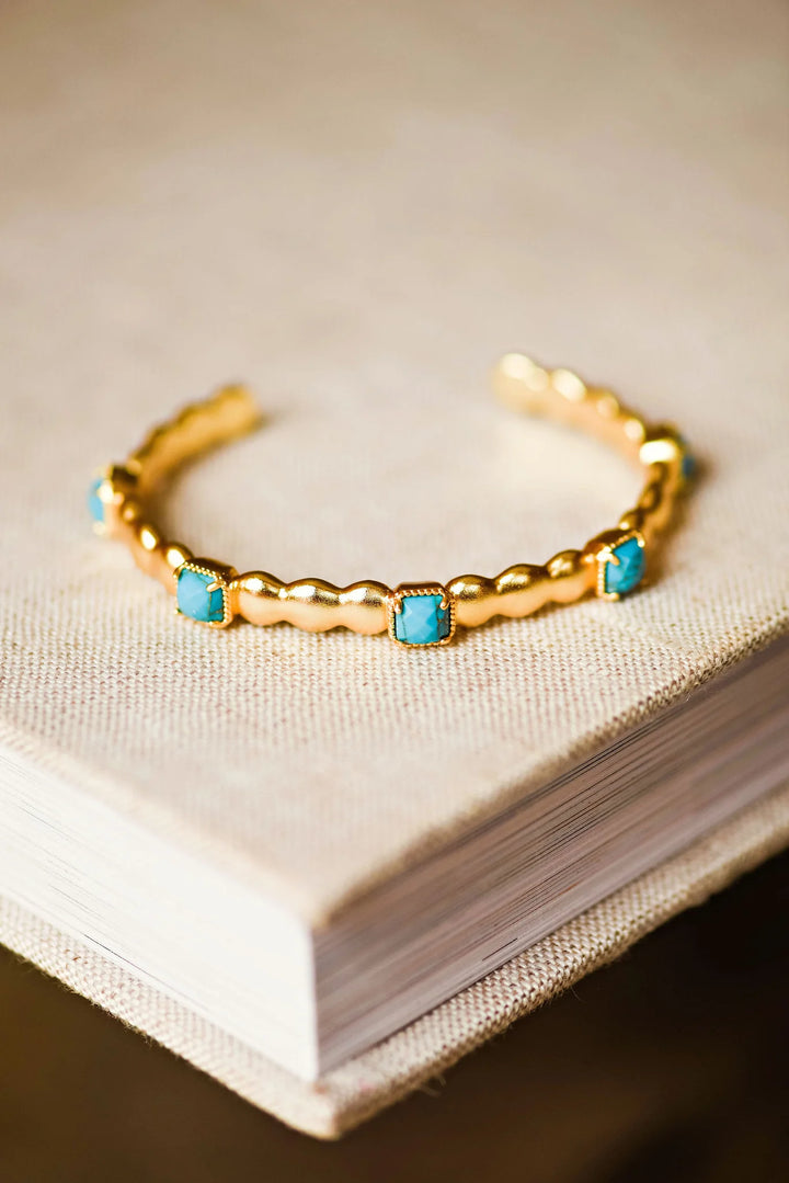 Sydney Square Stone Cuff