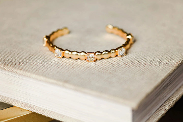 Sydney Square Stone Cuff