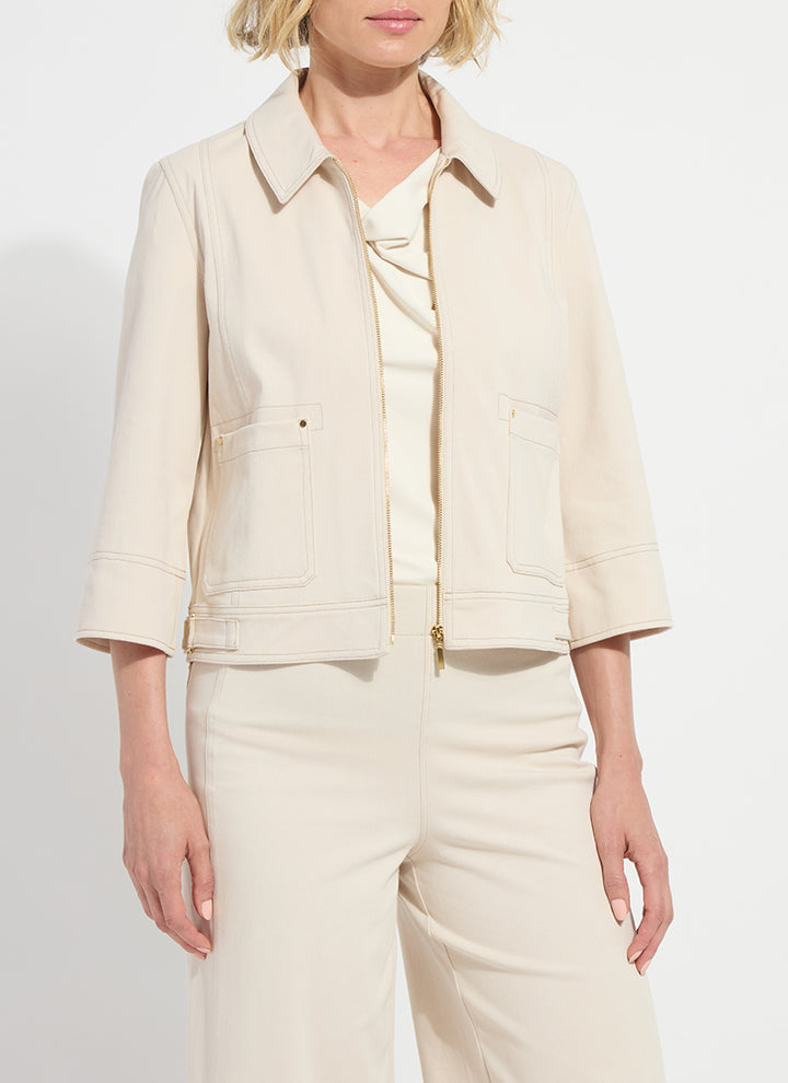 Nylah Detail Cropped Jacket