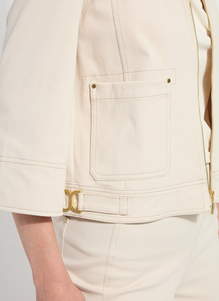 Nylah Detail Cropped Jacket