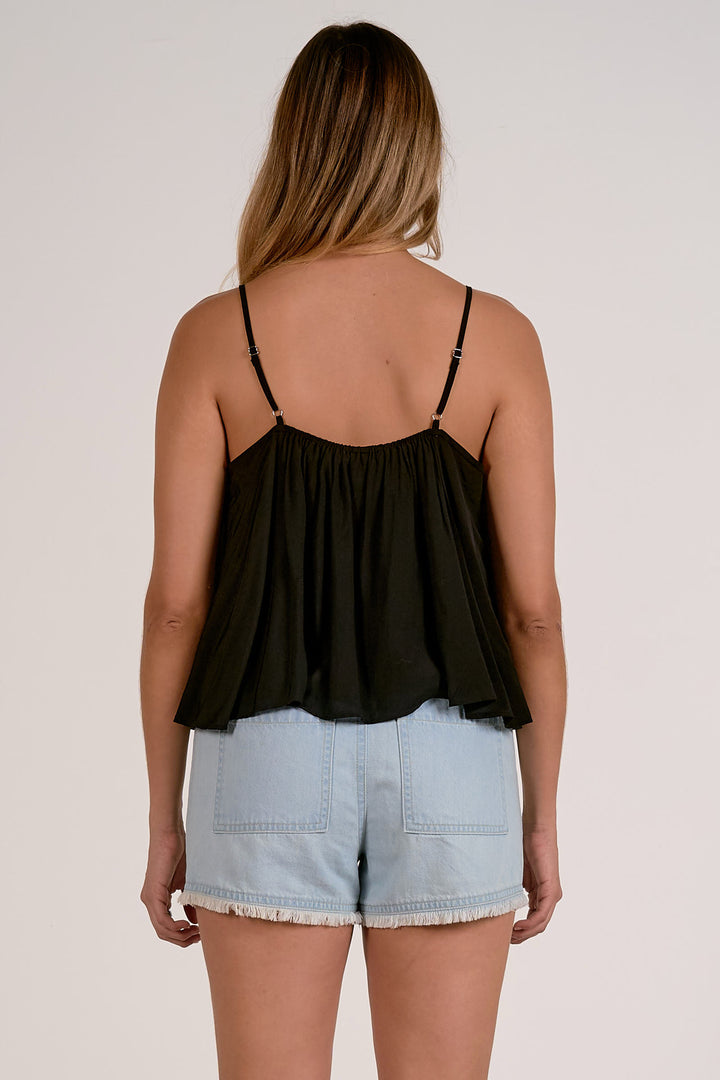 Spaghetti Strap Flowy Tank