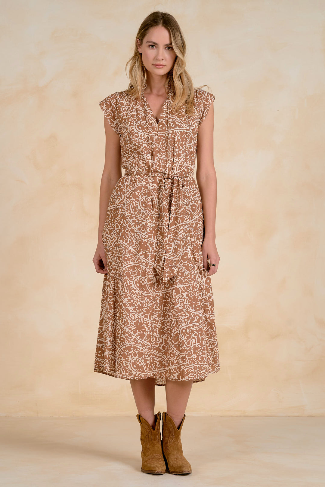 Tan Nomad Maxi Dress