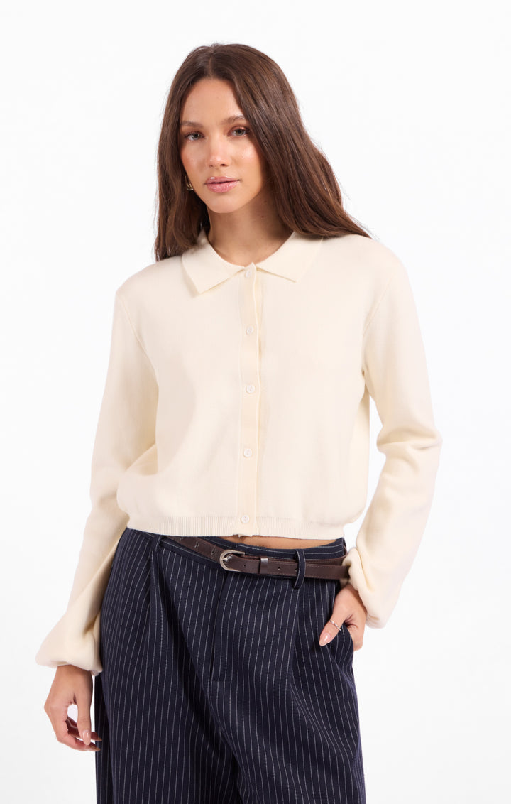 Charlotte Cream Cardigan