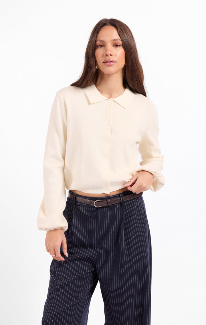 Charlotte Cream Cardigan