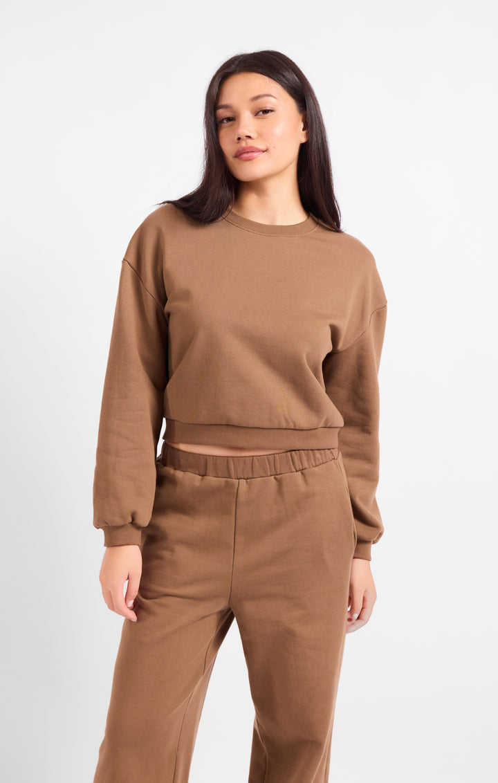 Brown Study Break Sweatsuit Set