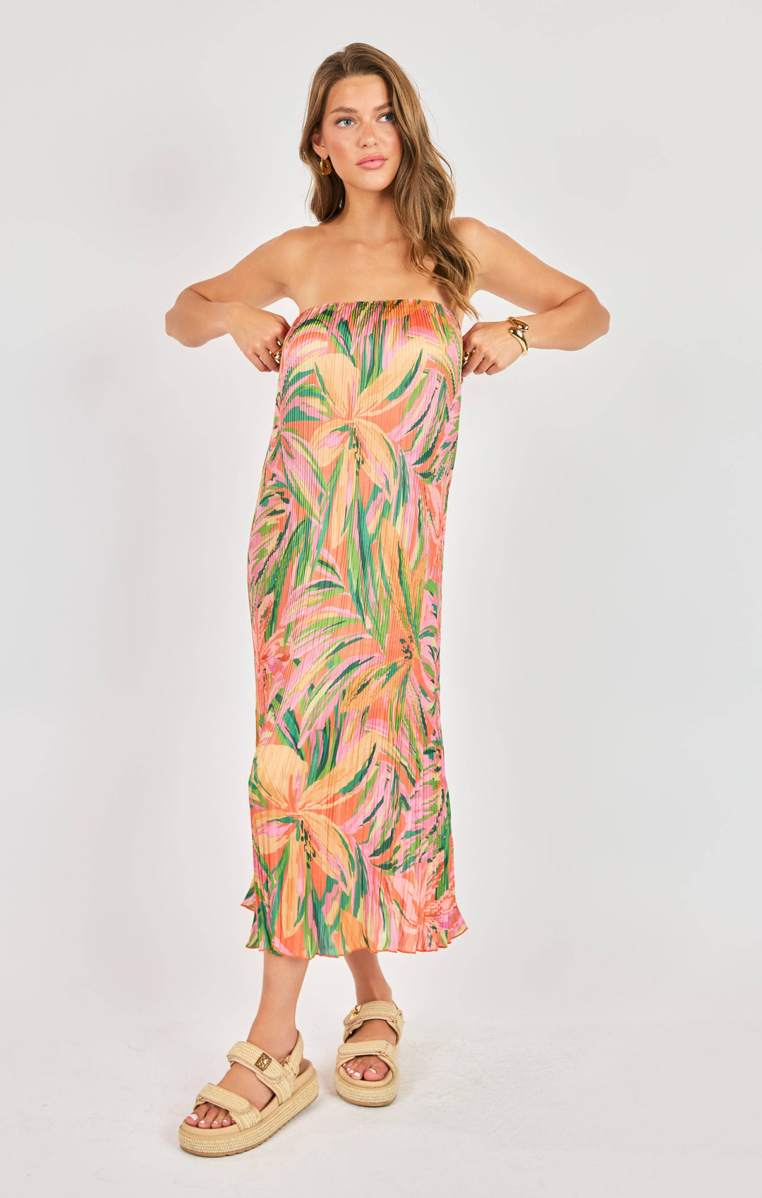Sunset Ridge Midi Dress