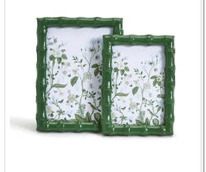 White Bamboo Frame 4x6 - 3 Available Colors