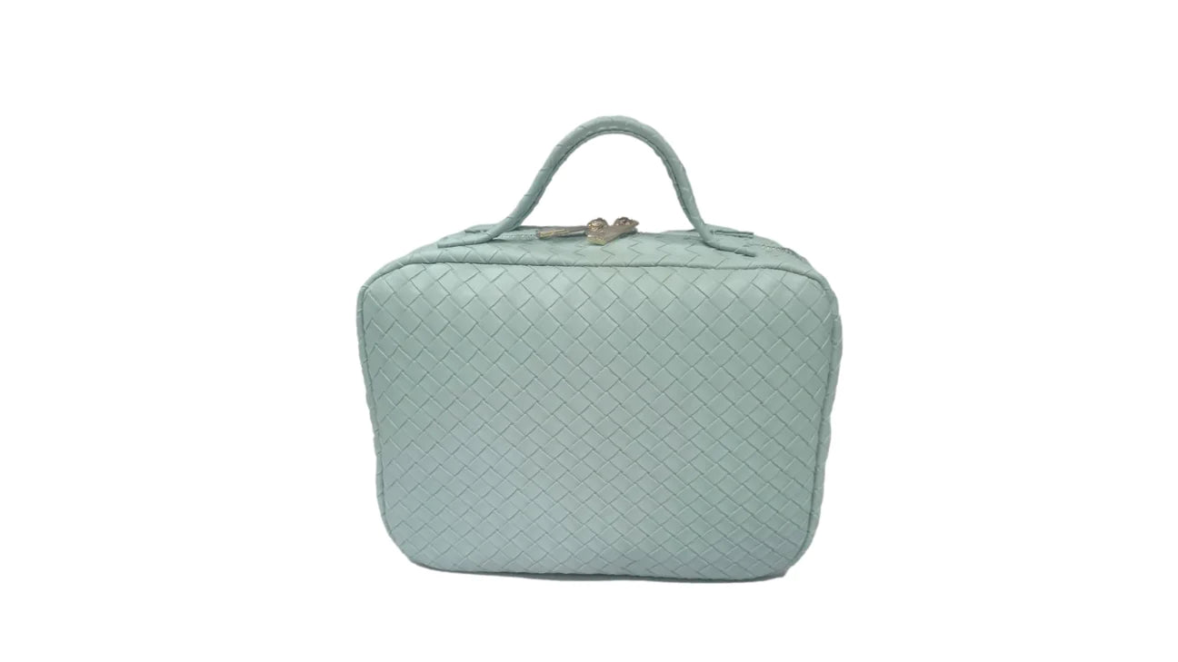 Luxe Travel Case in Sea Glass